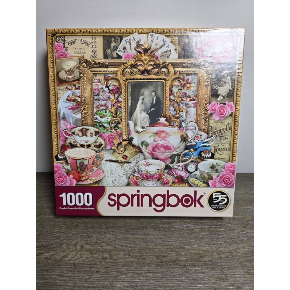 Tea for Two - 1000 Piece Jigsaw Puzzle by Springbok 2017